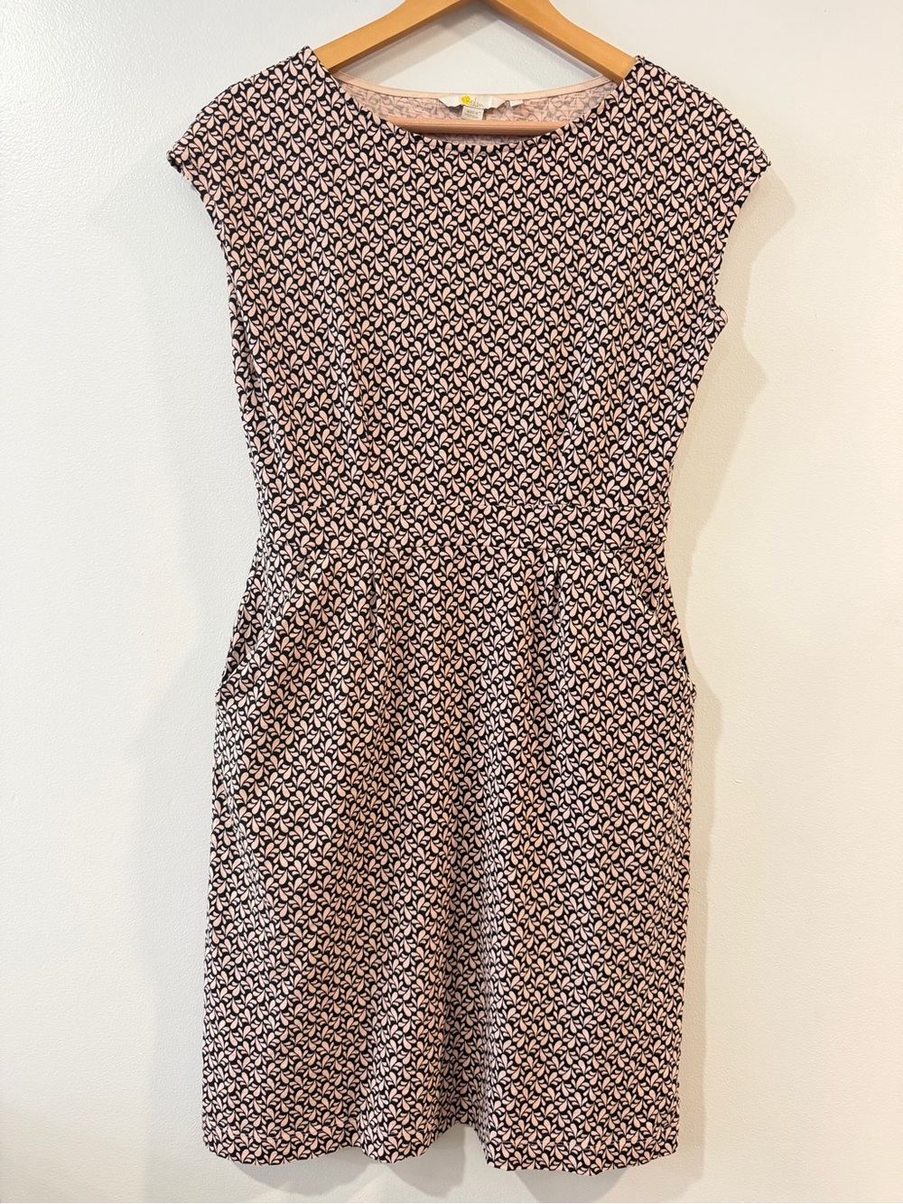 Boden Jersey Dress Pockets 8